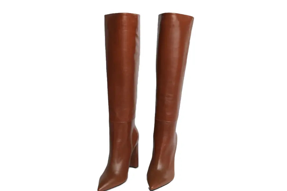 Brandy Caramel Knee High Boots