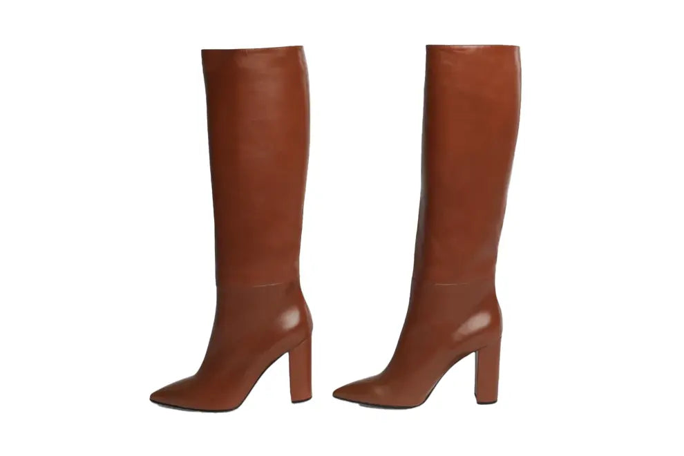 Brandy Caramel Knee High Boots