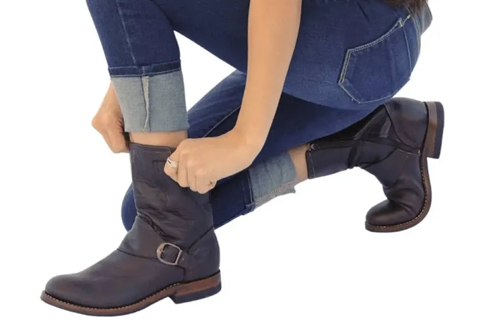 Brown Leather Boots Leather Boots for Women