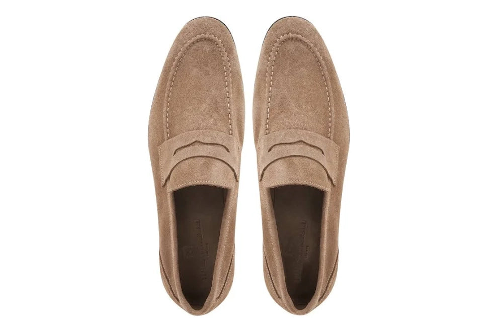 Bruno Magli Lastra Unlined Suede Loafers