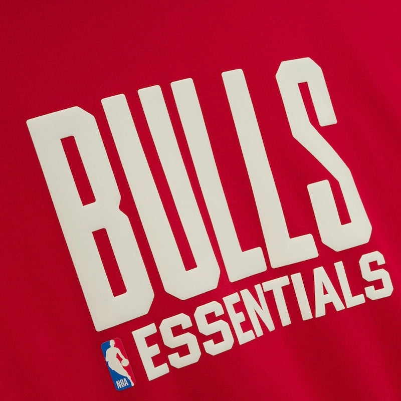 Chicago Bulls Fear of God x NBA Red 90’s Hoodie