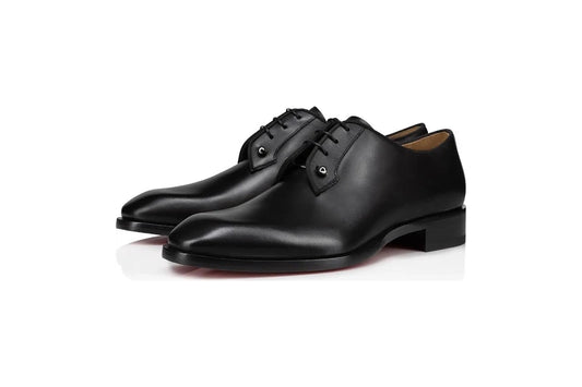Christian Louboutin Chambeliss Leather Derby Shoes