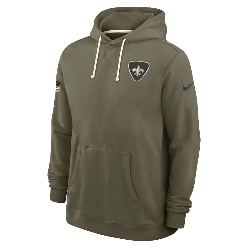Kellen Moore New Orleans Saints 2025 Salute to Service Hoodie