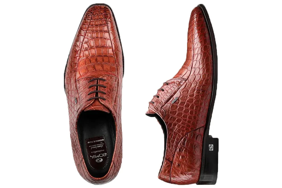 Crocodile leather lace-ups Shoes