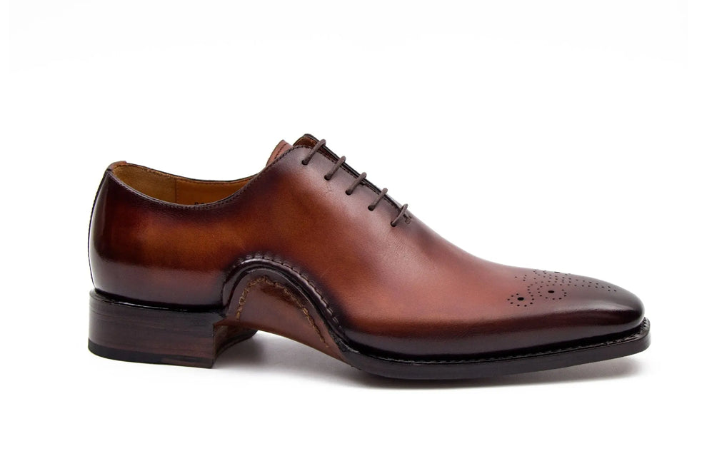 Goodyear Handmade Patina Oxford Shoes