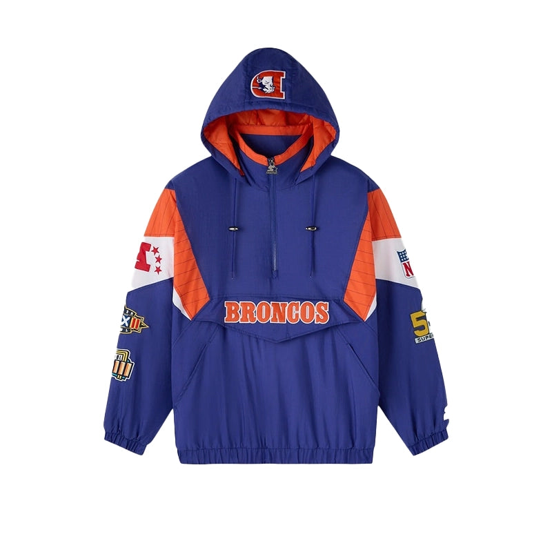 OVO STARTER Denver Broncos 2025 Pullover Jacket
