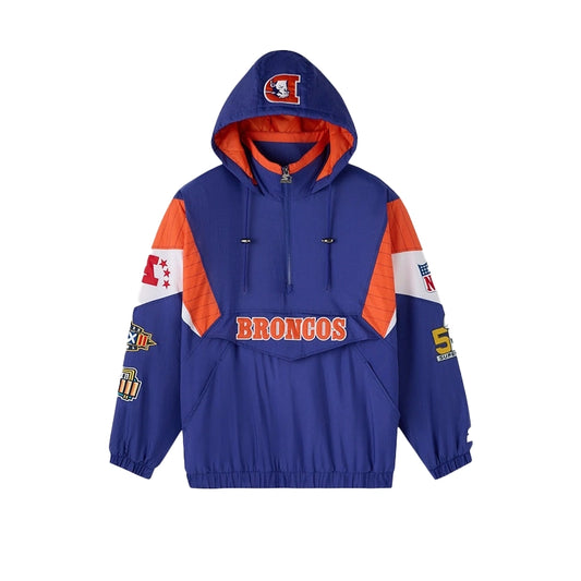 OVO STARTER Denver Broncos 2025 Pullover Jacket