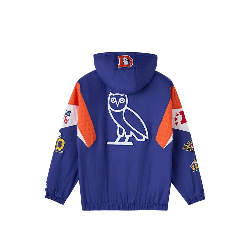 OVO STARTER Denver Broncos 2025 Pullover Jacket
