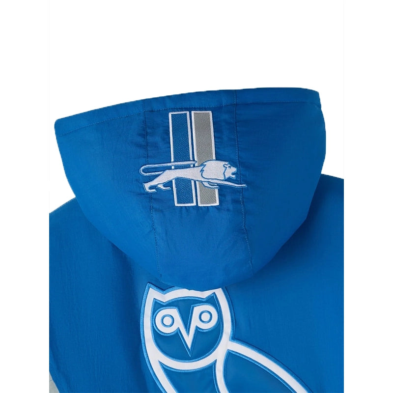 OVO STARTER Detroit Lions 2025 Pullover Jacket
