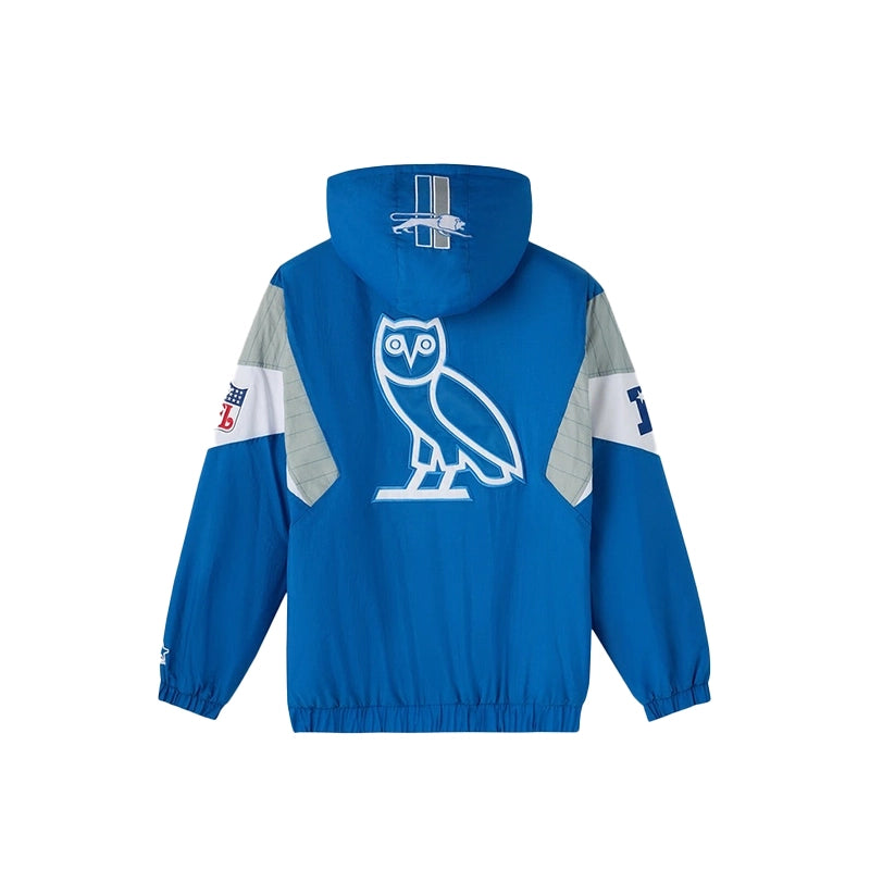 OVO STARTER Detroit Lions 2025 Pullover Jacket