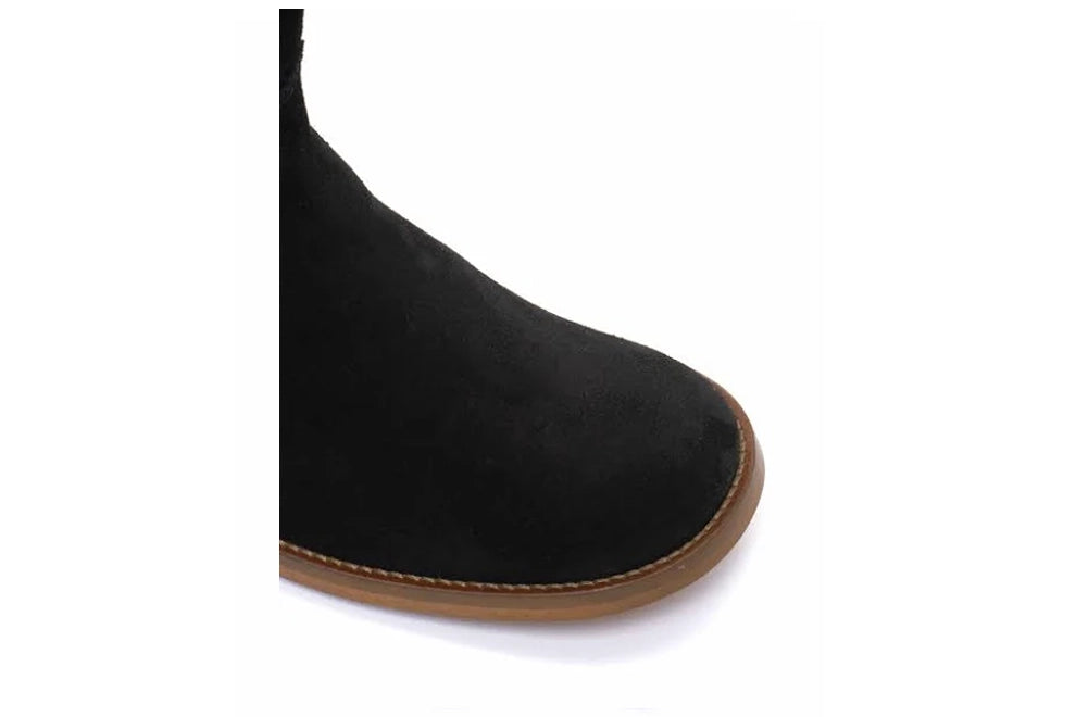 Dico Julia Calf Suede Leather Boots