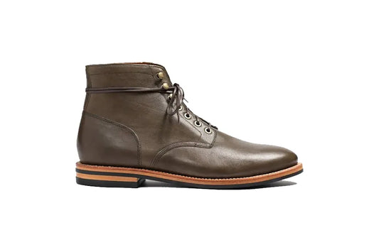 Men Diesel Grant Stone Jungle Kangaroo Leather Boots