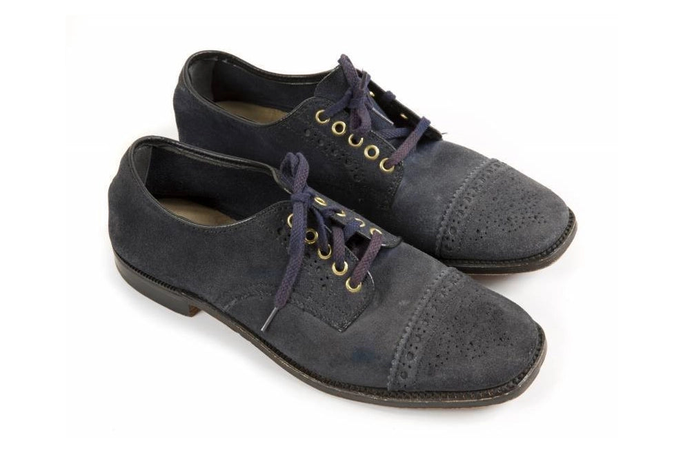 Elvis Presle Blue Suede Shoes