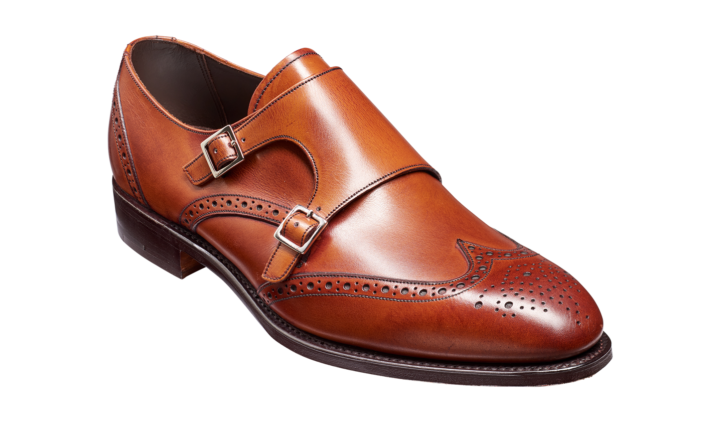 Fleet - Antique Rosewood Calf Wingtip Shoes