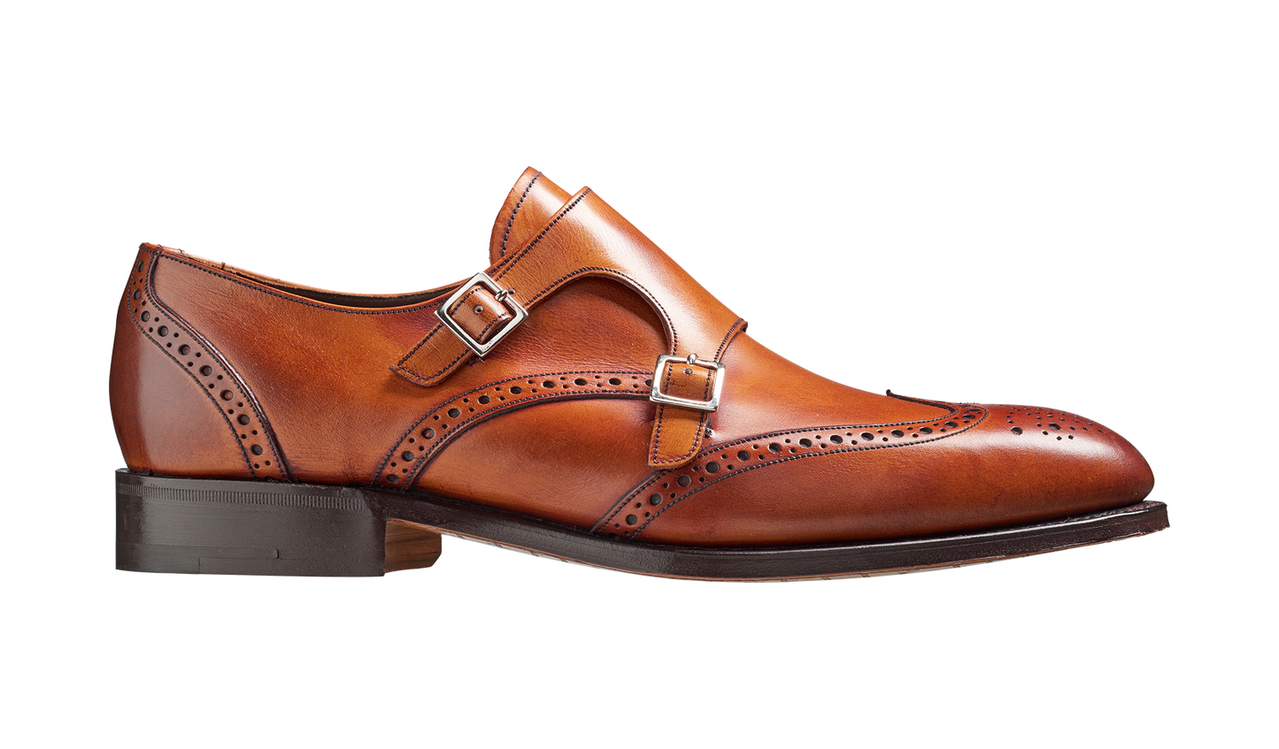 Fleet - Antique Rosewood Calf Wingtip Shoes