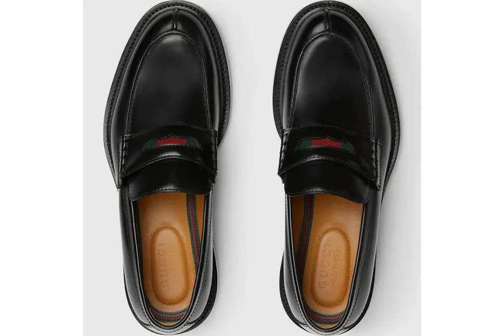 GUCCI Men's Loafer With Web