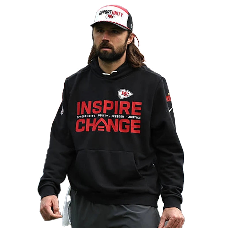 Gardner Minshew Chiefs 2025 Inspire Change Hoodie
