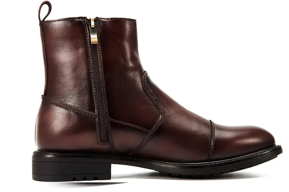 Genuine Leather Ankle Boots