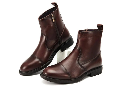 Genuine Leather Ankle Boots