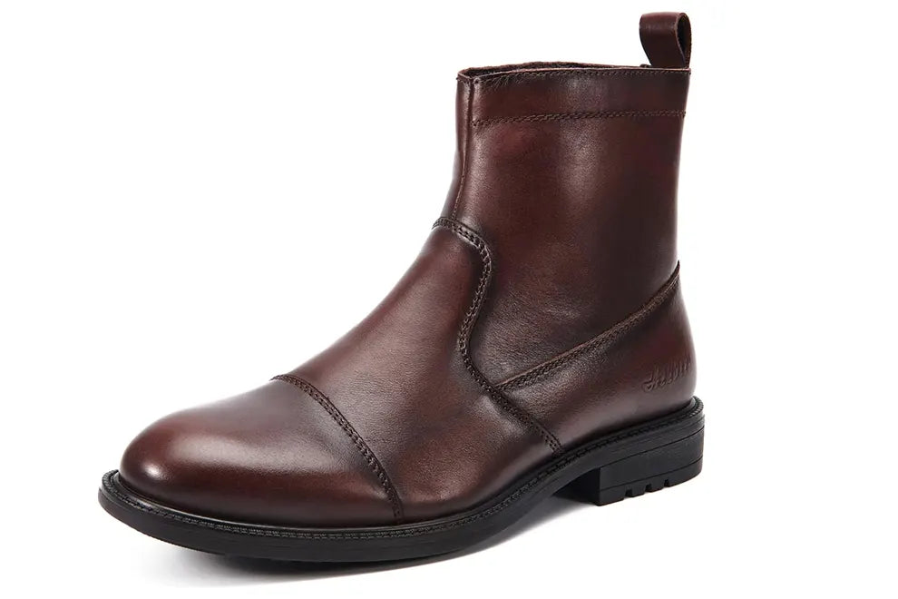 Genuine Leather Ankle Boots