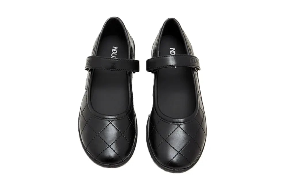 Girls Leather School Shoes