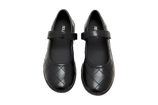 Girls Leather School Shoes