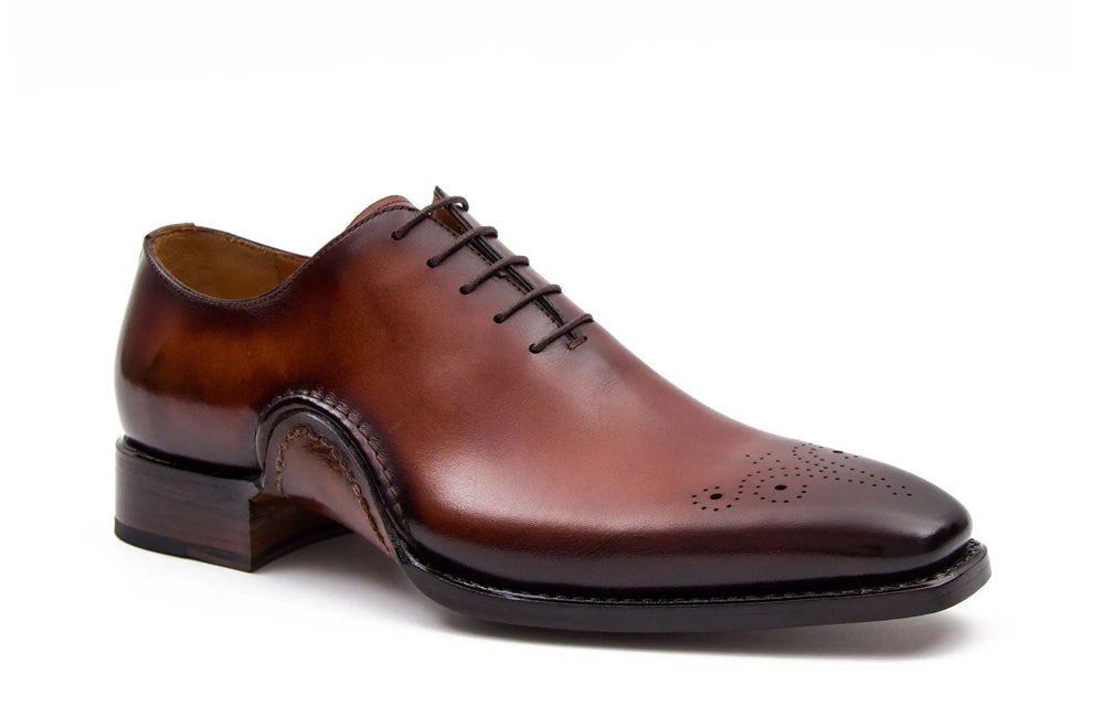 Goodyear Handmade Patina Oxford Shoes