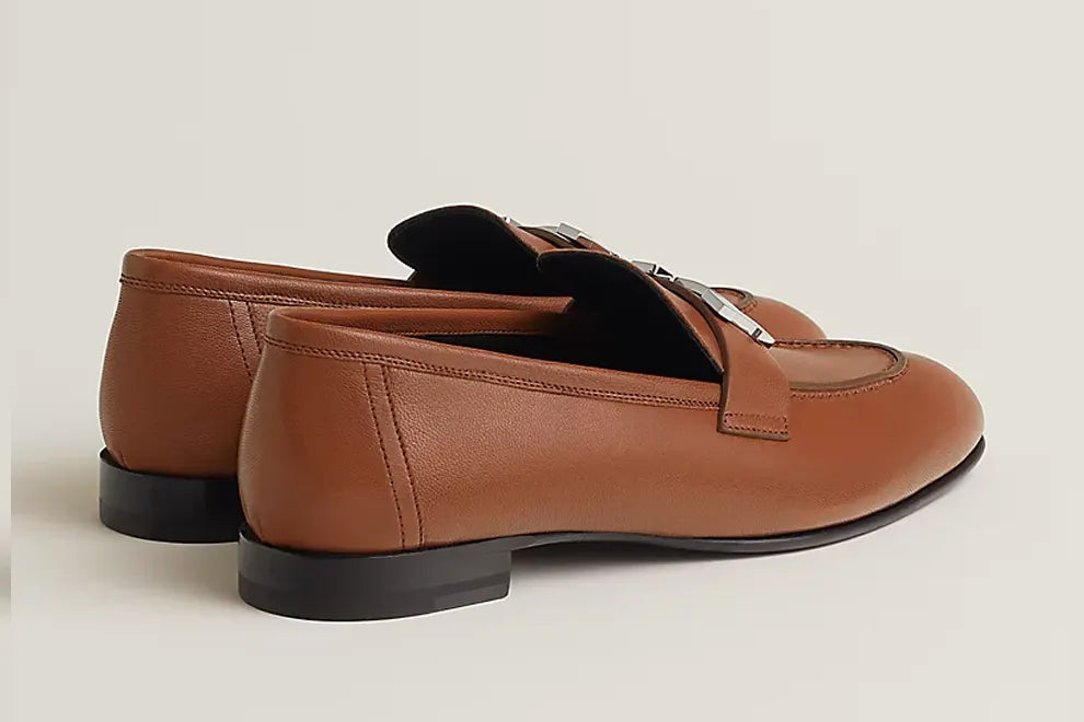 Hermès Women Paris Brown Loafer