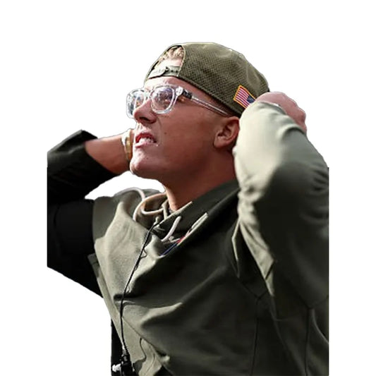 Jaxson Dart New York Giants 2025 Salute to Service Hoodie