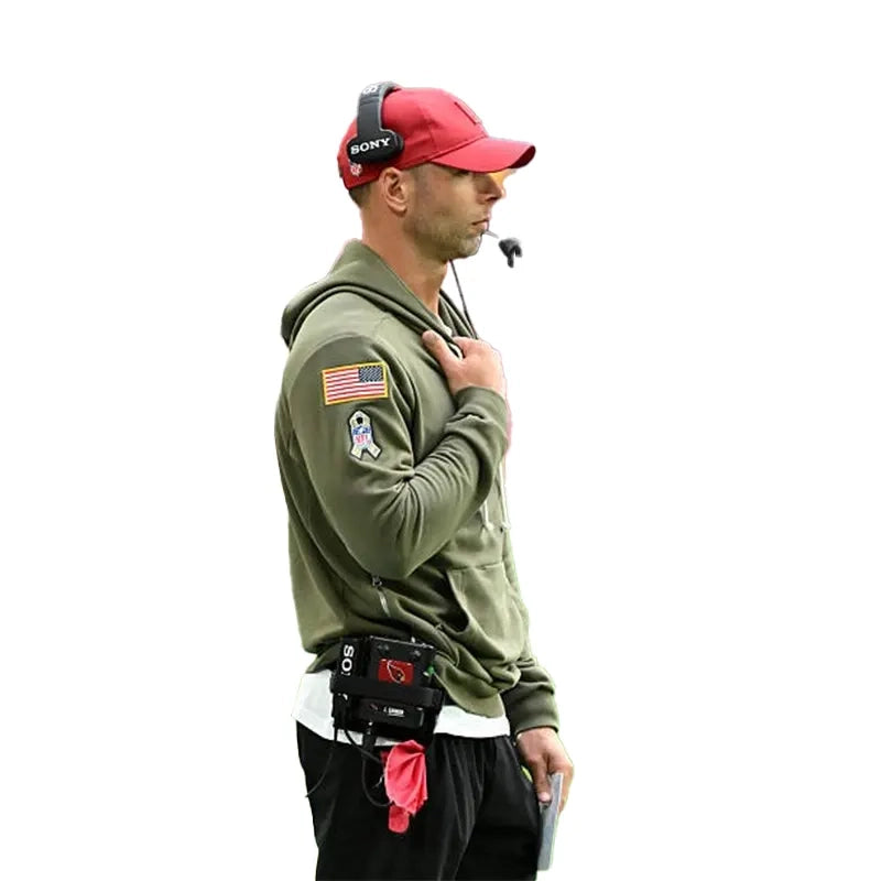 Jonathan Gannon Arizona Cardinals Salute to Service Hoodie