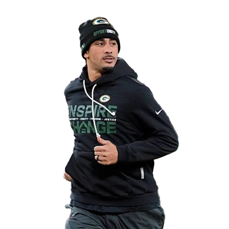 Jordan Love Packers 2025 Inspire Change Hoodie