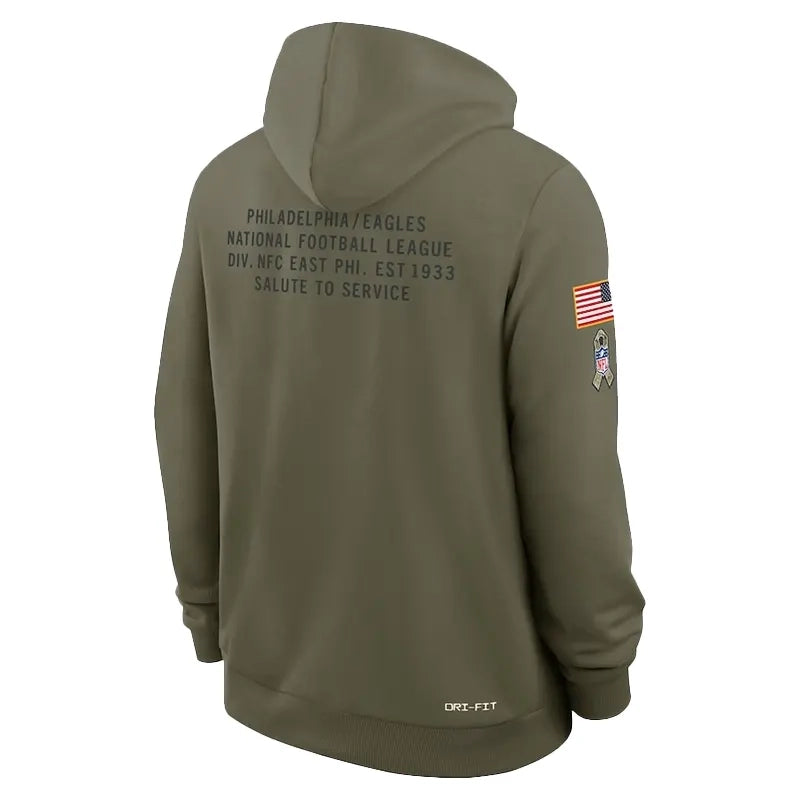 Jordan Mailata Philadelphia Eagles 2025 Salute To Service Hoodie