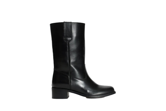 Dico  Julia Gaucho Black Texas Leather Boot