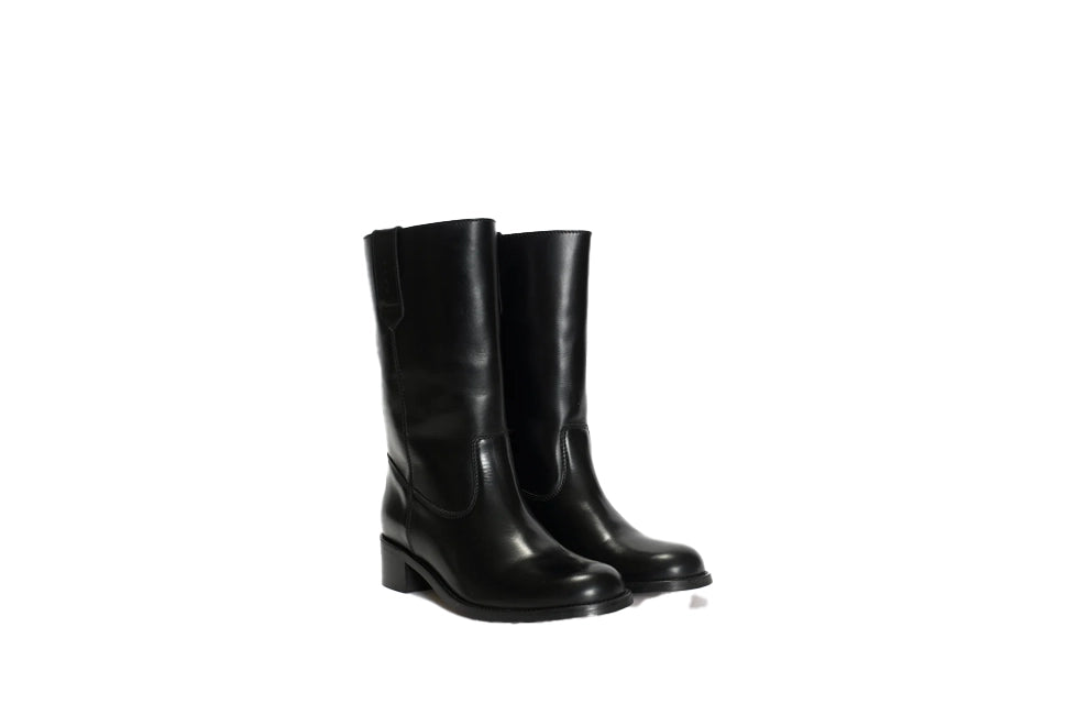 Dico  Julia Gaucho Black Texas Leather Boot