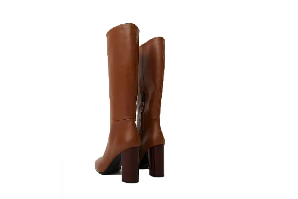 Kalen Knee High Boot in Black