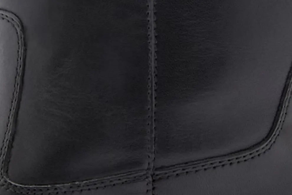 Knee-high leather Black Boots