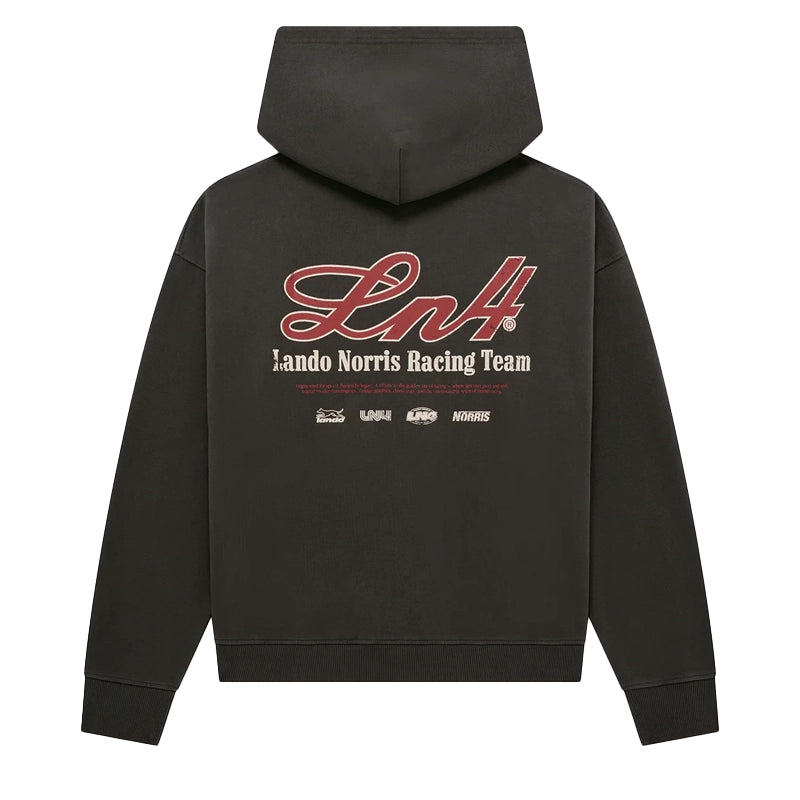 Lando Norris Charcoal Zip Hoodie