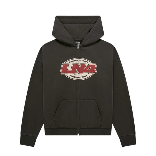 Lando Norris Charcoal Zip Hoodie