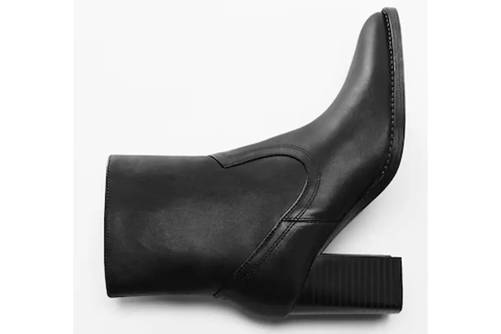 Leather Ankle Boots Women