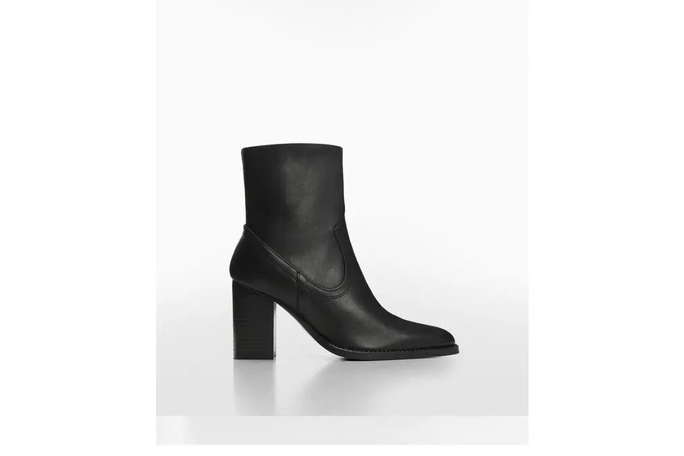 Leather Ankle Boots Women