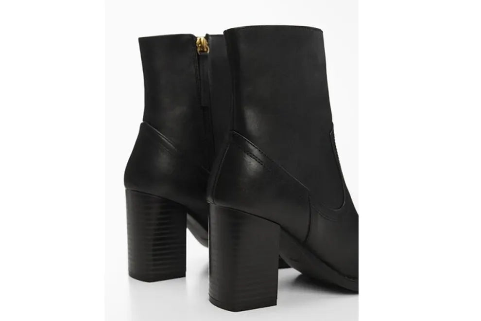 Leather Ankle Boots Women