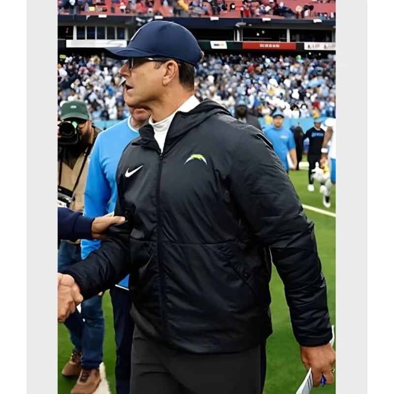 Jim Harbaugh Los Angeles Chargers Jacket