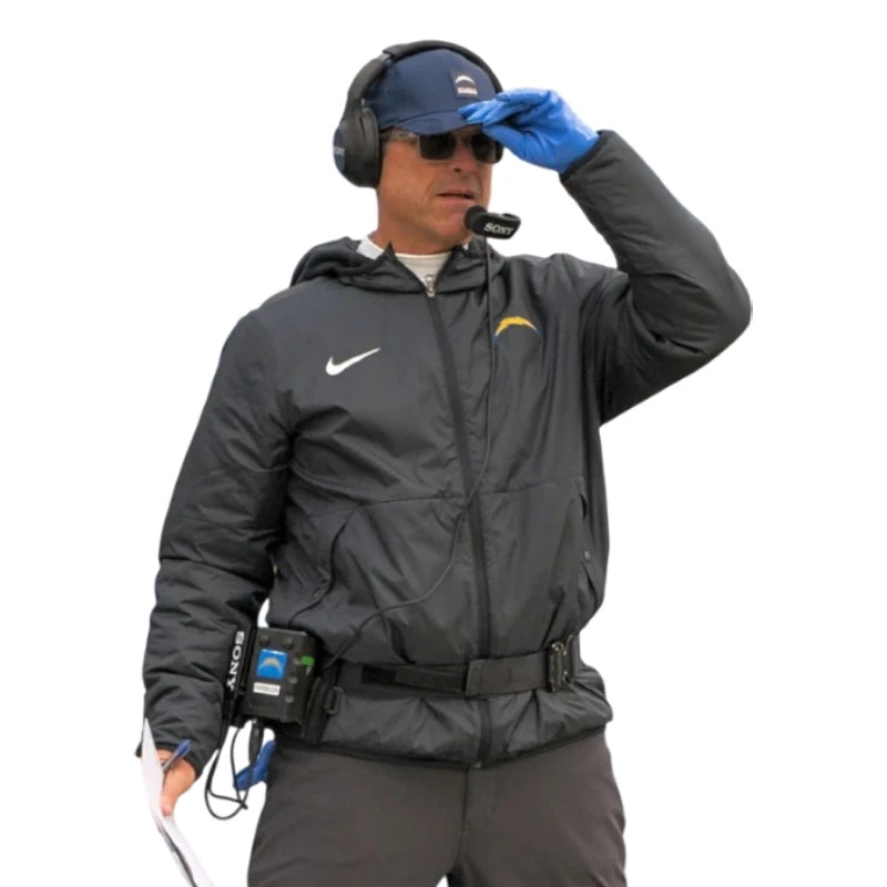 Jim Harbaugh Los Angeles Chargers Jacket