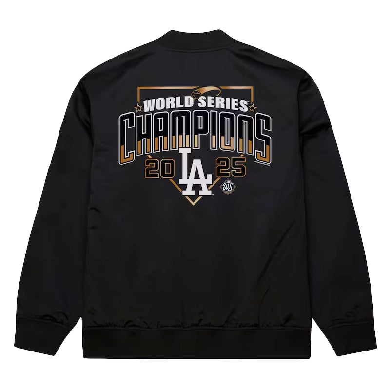 Los Angeles Dodgers Black 2025 World Series Champions Jacket