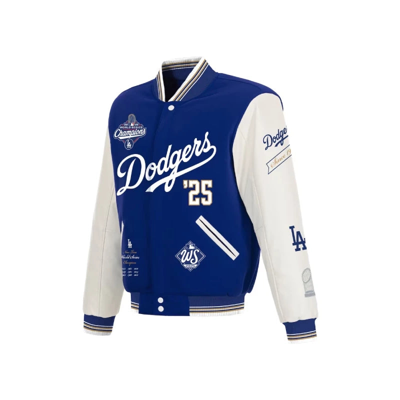 Los Angeles Dodgers 2025 World Series Champions Varsity Jacket