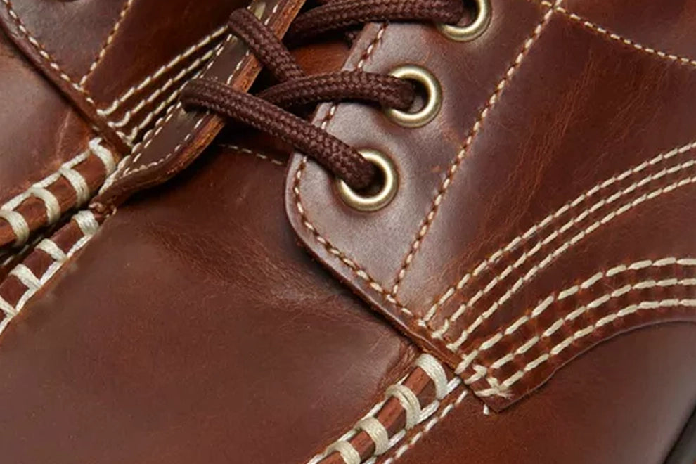 Lowell Leather Moc Toe Shoes