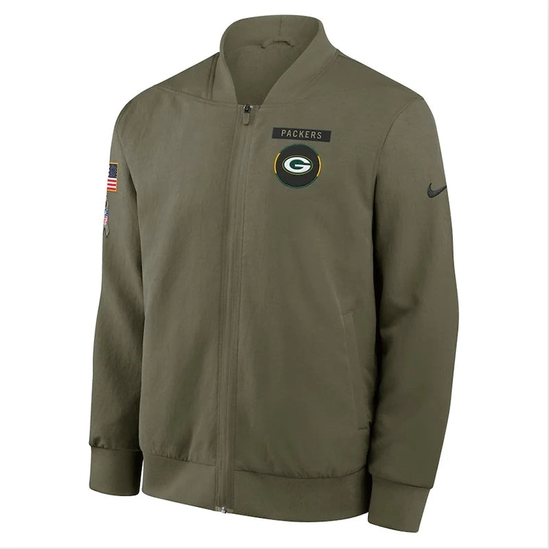 Matt LaFleur Packers 2025 Salute To Service Jacket