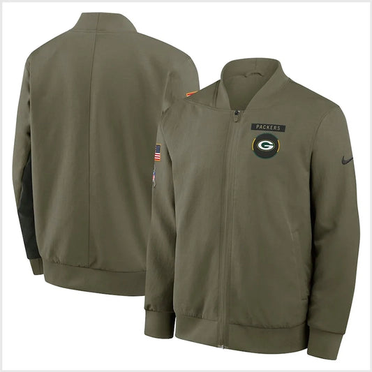 Matt LaFleur Packers 2025 Salute To Service Jacket