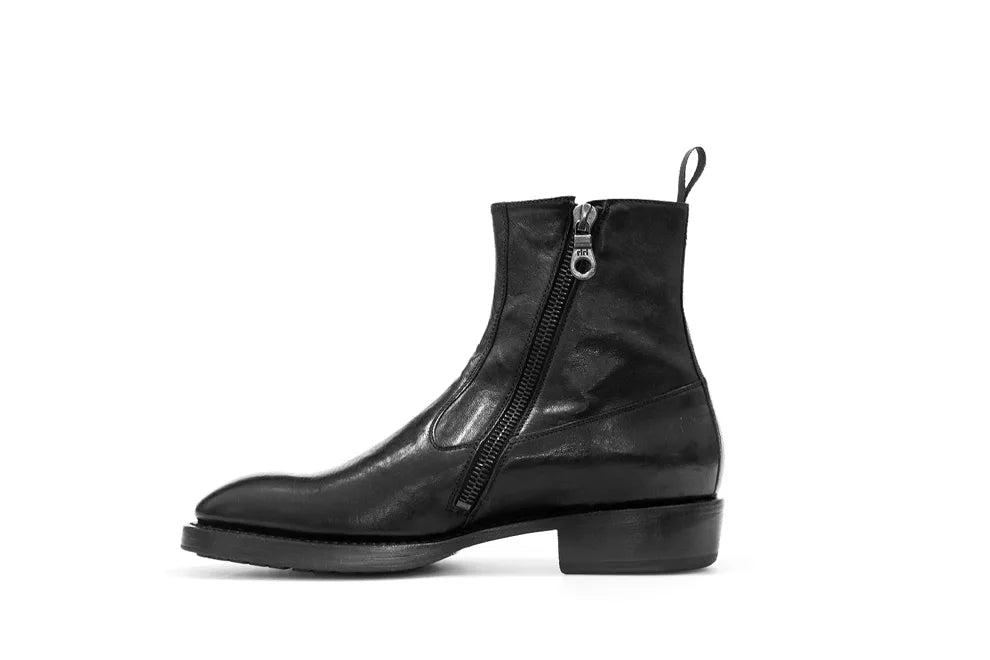 Mens Genuine Leather Ankle Boots