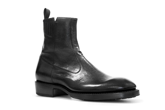Mens Genuine Leather Ankle Boots